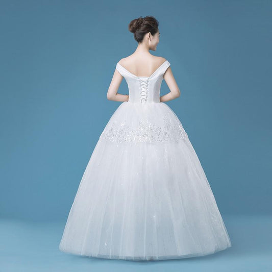 A-line long tulle new arrive wedding dresses, WD66
