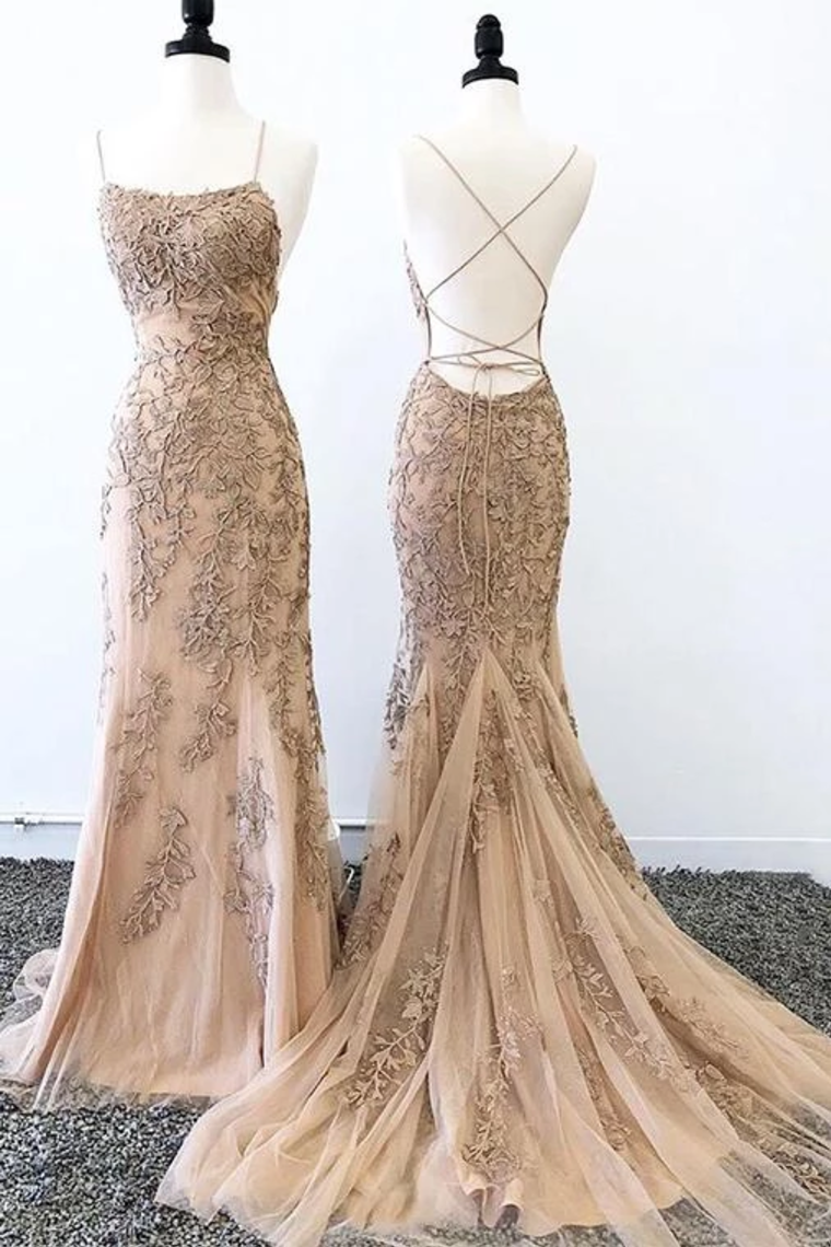 Sexy Mermaid Prom Dresses Criss Cross Back Evening Dresses, Hot Selling Long Formal Dress,JL20136