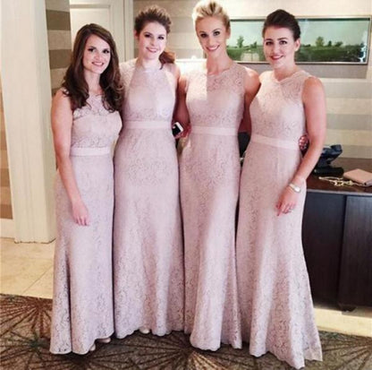 Lace Bridesmaid Dress,Long Bridesmaid Dress,Pretty Bridesmaid Dress,Charming Bridesmaid dress ,PD211