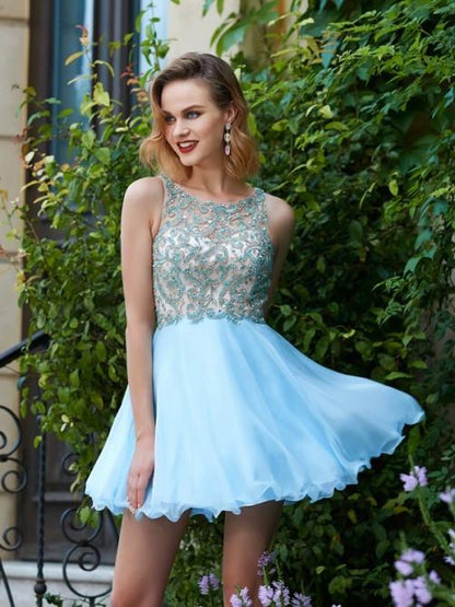 light blue homecoming dress, short homecoming dress, prom dress, open back homecoming dress, junior homecoming dress, BD3785