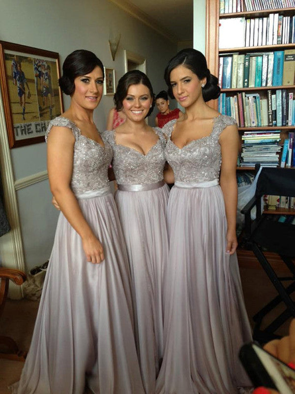 Gray Wedding Party Dress, WD23022636